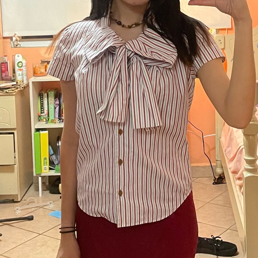 Vivienne westwood red label striped blouse